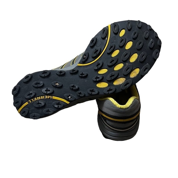 MERRELL Mix Master Trail Running Shoes in Charcoal/Anodized Gold SIZE 8.5–Mens - Picture 7 of 8